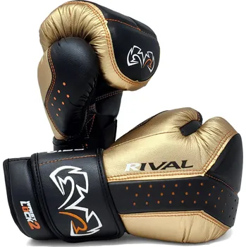Boxerské rukavice Rival Intelli-Shock RB10 černé/zlaté XL