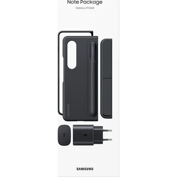 Pouzdro na mobilní telefon Samsung Cover + S Pen + Charger pro Samsung Galaxy Z Fold 4 černé