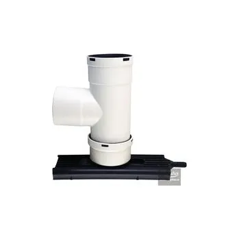 Kouřovod Regulus T-kus pr. 80 PP s víčkem a držákem do komína 11955