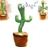 Plyšová hračka Interaktivní mluvící a zpívající kaktus 30 cm