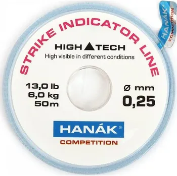 Hanák Strike Indicator Line 50m Fluo White 0,25mm