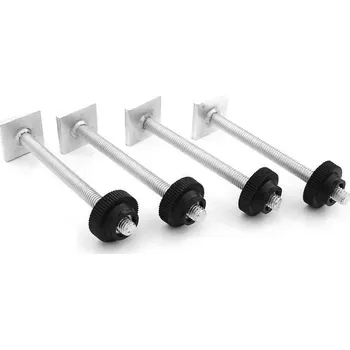 Hakr Adaptéry do střešního nosiče pro držák lyží (4 ks - délka 80 mm) - 0491