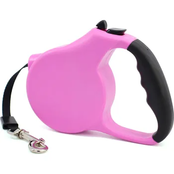 Vodítko pro psa Vsepropejska Tykon samonavíjecí vodítko pro psa Barva: Růžová, Délka vodítka: 3 m