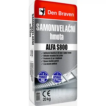 Den Braven Samonivelační hmota ALFA S800, pytel 25 kg