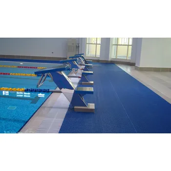 Rohožka Bazénová rohož Miami 0,5 x 10 m - Modrá / 10 m / 0,5 m