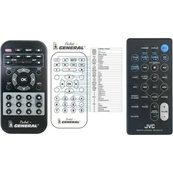 Dálkový ovladač General JVC RM-SRVS1R - náhradní dálkový ovladač