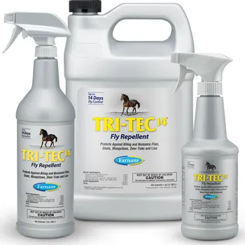 Koňská maska proti hmyzu repelent Tri-Tec Balení: 946 ml