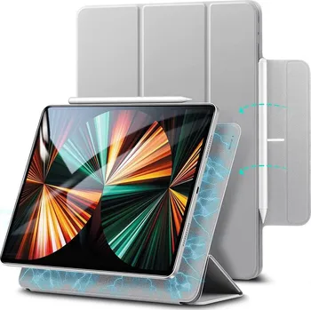 Náhradní kryt pro mobilní telefon Kryt ESR Rebound Magnetic iPad Pro 12.9 2020 / 2021 / 2022 Grey