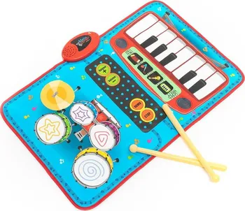 Hudební nástroj pro děti InnovaGoods Beats'n'Tunes hudební podložka 2 v 1 