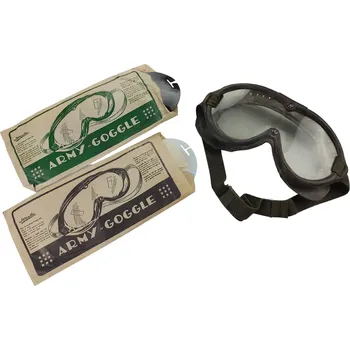 ochranné brýle ARMÁDNÍ ORIGINÁL HOLANDSKO Ochranné brýle Army-Goggle Type 77-51 Holandsko Vintage originál