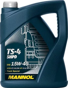 Motorový olej Mannol TS-4 SHPD Extra 5W-40 5 l