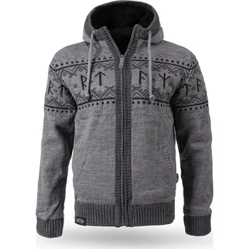Pánské oblečení Thor Steinar - svetr/bunda Runa grau Barva: šedá, Vel: M