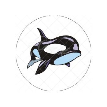 Jedlá dekorace na dort RYBA 16, VARIANTA Jedlý papír 1526