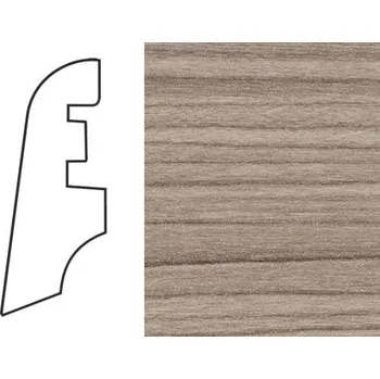 soklová lišta K-Produkt KP40 Dub šedý 4088 soklová lišta | cena za bm