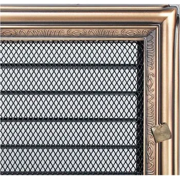 Větrací mřížka Kratki mřížka 17x30 rustikální s žaluzií