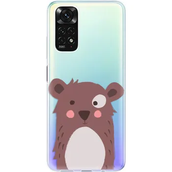 Pouzdro na mobilní telefon Odolné silikonové pouzdro iSaprio - Brown Bear - Xiaomi Redmi Note 11 / Note 11S