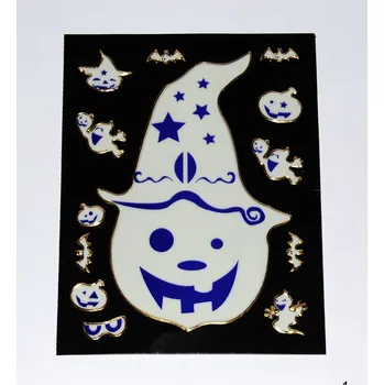 Karnevalový doplněk Samolepka - Halloween číslo: 1