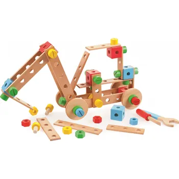 ostatní stavebnice Tidlo Dřevěná skládací stavebnice