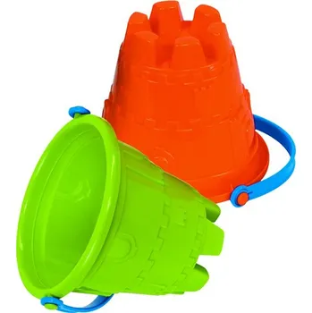Hračka na písek Gowi Kyblík hrad 1 ks oranžová