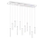 Trio Leuchten Tubular 11xLED 2,5 W, matné bílé
