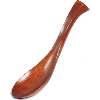 Příbor Dřevěná lžíce se zahnutou rukojetí 2