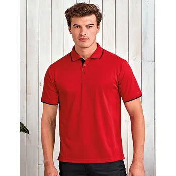 Pánská mikina Pánská polokošile Premier PR618 (Men´s Contrast Coolchecker® Polo)