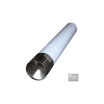 Kouřovod Regulus Trubka pr.80, 1 m, výdušná s nerez. košíkem, tl. 1,5 mm 4118