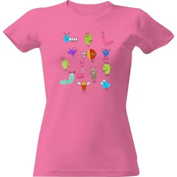 Dámské tričko Tričko s potiskem Veselé zvířátka dámské