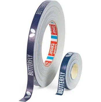 Stolní tenis Doplněk BUTTERFLY Páska Logo 12 mm/50 m modrá/stříbrná 50 m