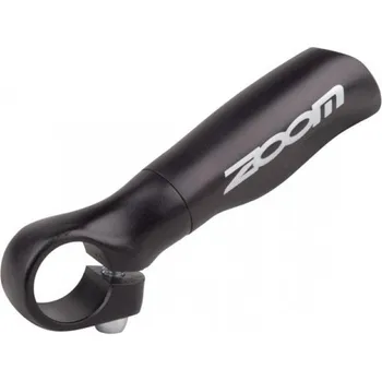 Rohy na řídítka rohy ZOOM 106 Al matné černé