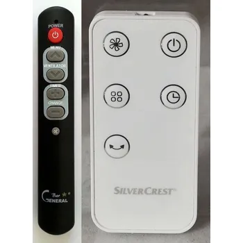 Dálkový ovladač General SILVERCREST SV60A1 - dálkový ovladač duplikát