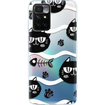 Telefonní příslušenství Odolné silikonové pouzdro iSaprio - Cat pattern 04 - Xiaomi Redmi 10