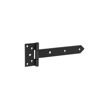Tesařské kování Závěs brankový černý ZB200, 200 x 45 x 90 x 35 x 3mm (81022)