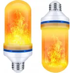 LED žárovka s efektem plamene E27 9W…
