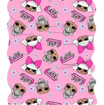 Nákrčník E plus M • Dívčí multifunkční šátek L.O.L. Surprise