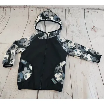 Chlapecká bunda Yháček Softshellová bunda Yháček, zimní, fotbalové míče Velikost: 92