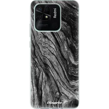 Pouzdro na mobilní telefon Odolné silikonové pouzdro iSaprio - Burned Wood - Xiaomi Redmi 10C