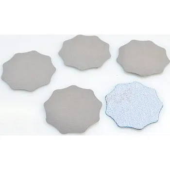 Brusný papír ABRASIV Disk "kytka" brusný papír na suchý zip VCWC 38 mm P5000