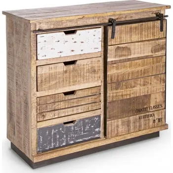 Komoda BIZZOTTO dřevěná komoda TUDOR 85x90 cm 0745461