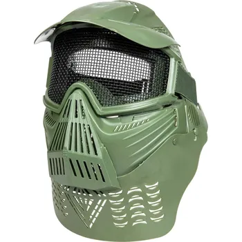 Wosport Precizní ochranná maska Transformer Ultimate V2, síťovaná - olivová