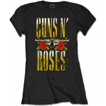 Pánské tričko Merch Guns N' Roses: Dámské Tričko Big Guns XXXXL 2022