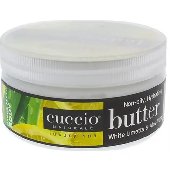 Tělový krém CUCCIO - BUTTER - White Limetta & Aloe Vera - 226g (8oz)