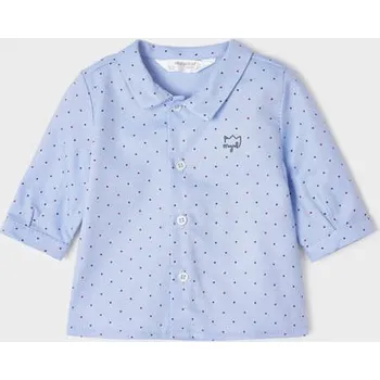 Oblečení a móda Mayoral Košile 2152 světle modrá Rozměr: 12 měsíců, 80 cm