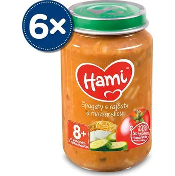 Hami Špagety s rajčaty a mozzarellou 6× 200 g