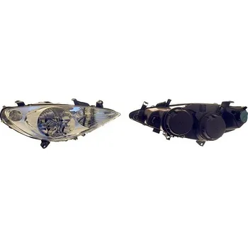 Osvětlení automobilu ACI PEUGEOT 307 01- přední světlo H1+H7+H1 (s mlhovkou, el. ovládané bez motorku) P