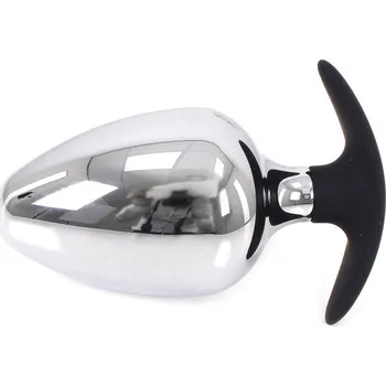 Anální kolík Kiotos Steel Anal Plug BIG-S Handle 60mm