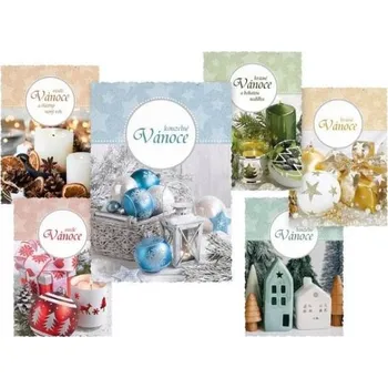 Pohlednice vánoční 168 C výsek