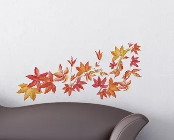 Samolepící dekorace Crearreda 59154 podzimní listy 31 x 15 cm
