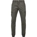 AOP Glencheck Cargo Jog Pants - darkgrey M