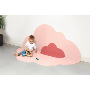 Hračka pro nejmenší QUUT Playmat L - Herní podložka Obláček růžový